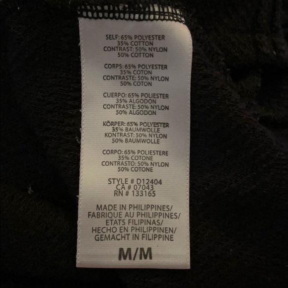 ❤️ Anthropologie Eri + Ali black Chelsea top - Picture 7 of 7